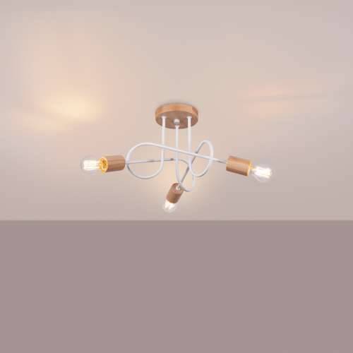 Luster EMBER 3 bijeli Cijena