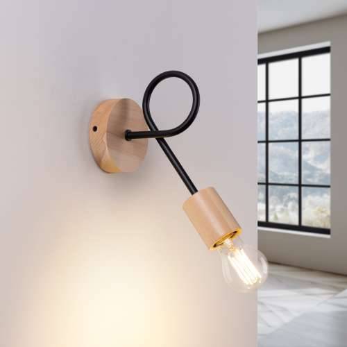 Zidna lampa EMBER schwarz Cijena
