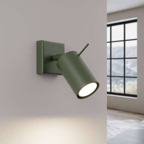 Zidna lampa RING maslinasto zelena Cijena