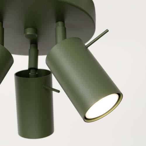 Stropna lampa RING 3P maslinasto zelena Cijena