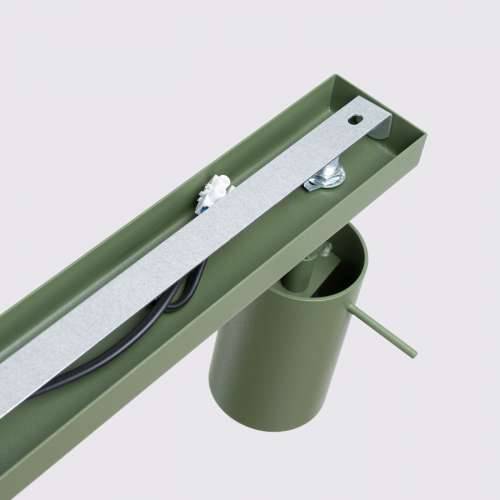 Stropna lampa RING 4L maslinasto zelena Cijena