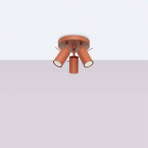 Stropna lampa RING 3P crvena oker Cijena