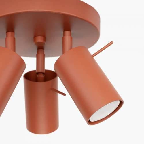 Stropna lampa RING 3P crvena oker Cijena
