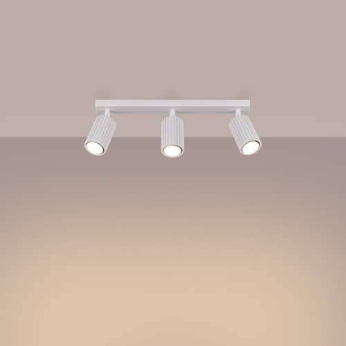 Stropna lampa KARBON 3L bijela Cijena