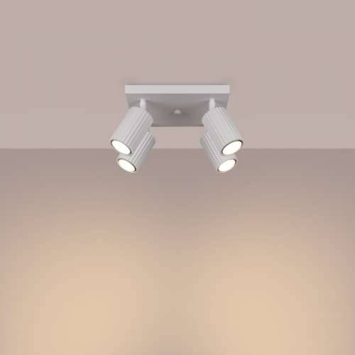 Stropna lampa KARBON 4 bijela Cijena