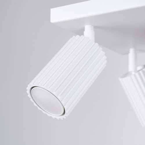 Stropna lampa KARBON 4 bijela Cijena