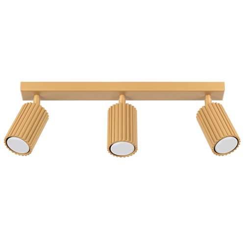 Stropna lampa KARBON 3L zlatna Cijena