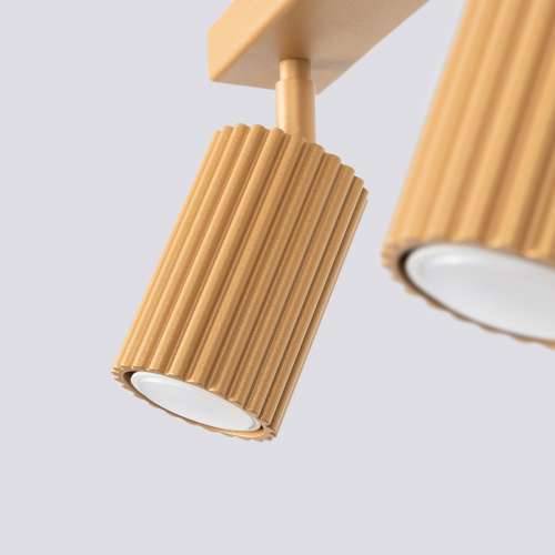 Stropna lampa KARBON 3L zlatna Cijena