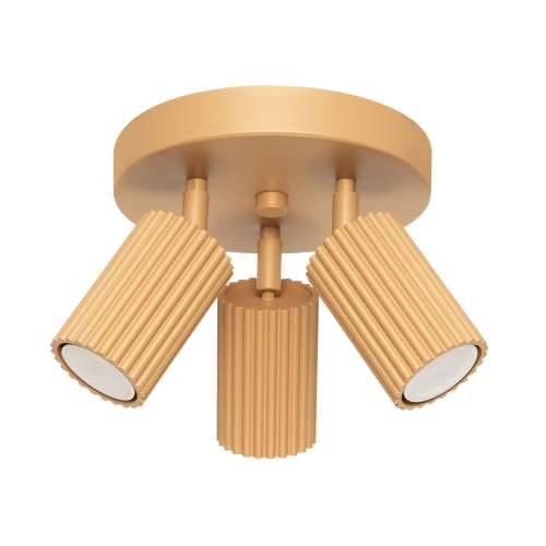 Stropna lampa KARBON 3P zlatna Cijena