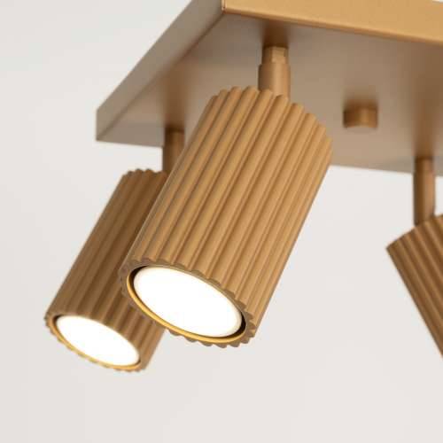 Stropna lampa KARBON 4 zlatna Cijena