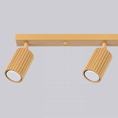 Stropna lampa KARBON 4L zlatna Cijena
