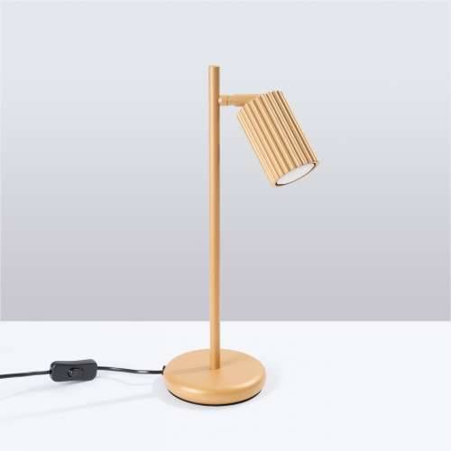 Stolna lampa KARBON zlatna Cijena