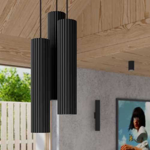 Zidna lampa KARBON 30 crna Cijena