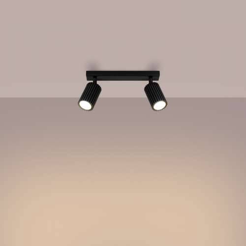 Stropna lampa KARBON 2 crna Cijena