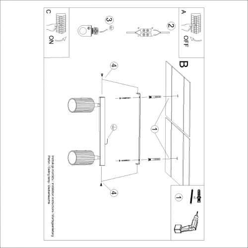 Stropna lampa KARBON 2 crna Cijena
