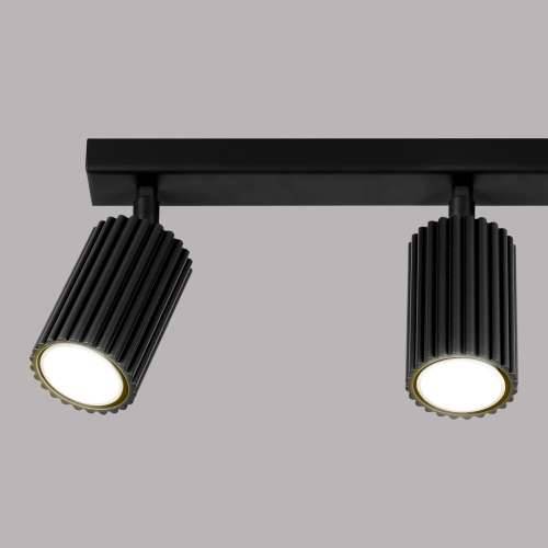 Stropna lampa KARBON 3L crna Cijena