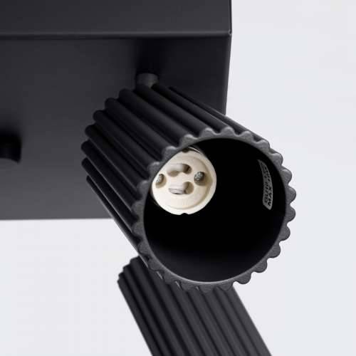 Stropna lampa KARBON 4 crna Cijena