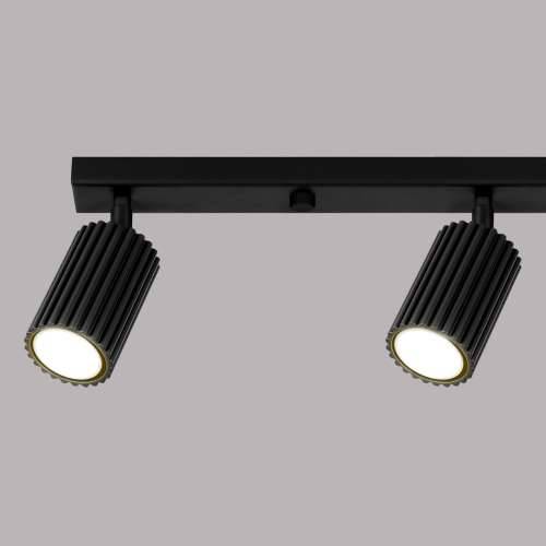 Stropna lampa KARBON 4L crna Cijena