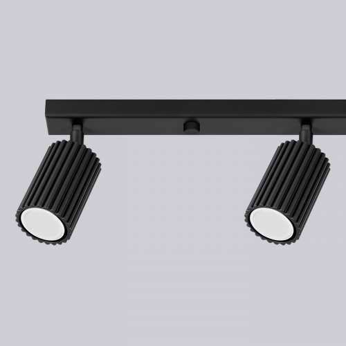 Stropna lampa KARBON 4L crna Cijena