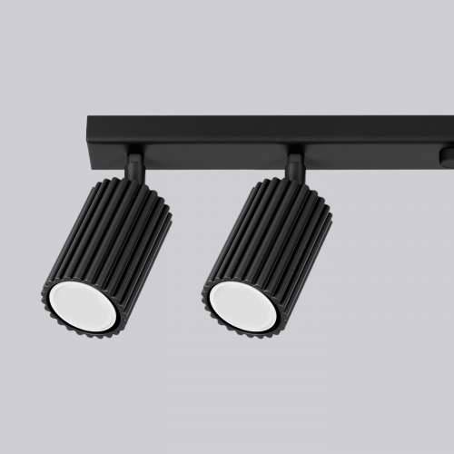 Stropna lampa KARBON 6L crna Cijena