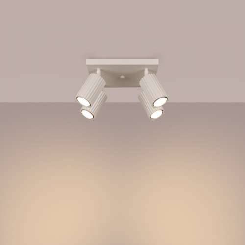 Stropna lampa KARBON 4 bež Cijena