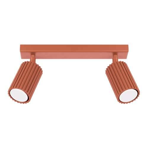 Stropna lampa KARBON 2 crveni oker Cijena