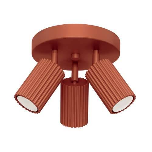 Stropna lampa KARBON 3P crveni oker Cijena