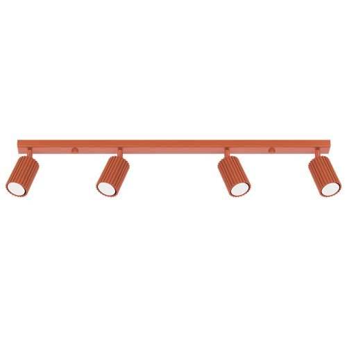 Stropna lampa KARBON 4L crveni oker Cijena