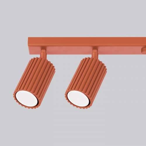 Stropna lampa KARBON 6L crveni oker Cijena