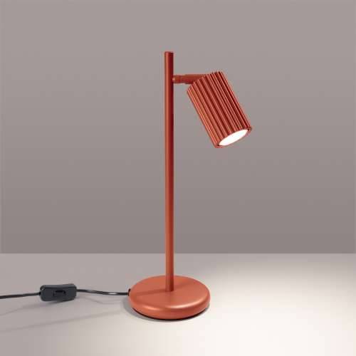Stolna lampa KARBON crveni oker Cijena
