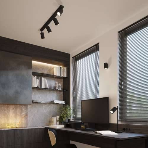 Zidna lampa KARBON 10 crna Cijena