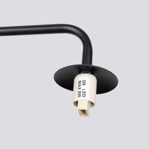 Zidna lampa ASTRAL 1 crna Cijena