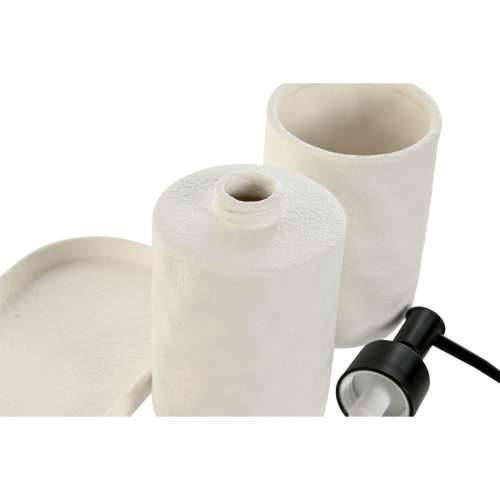 Set za Kupaonicu Home ESPRIT Bijela ABS Dolomite 17,5 x 9,5 x 18 cm 3 Dijelovi Cijena