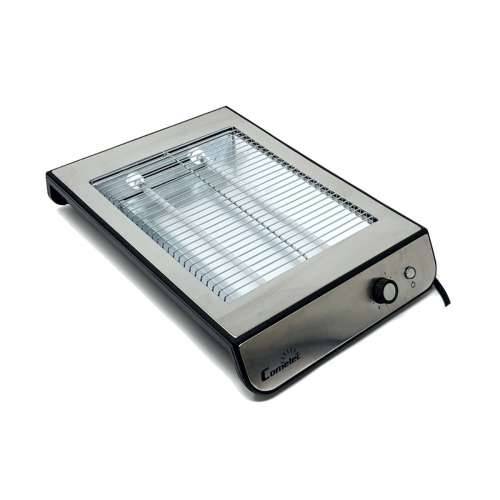 Toster COMELEC D230580 600 W Nehrđajući Čelik Crna 600 W Cijena