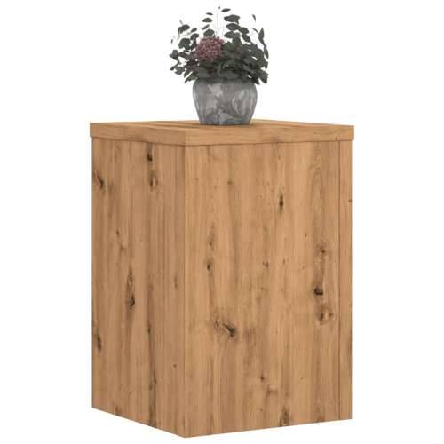 Stalci za biljke 2 kom 25x25x35 cm konstruirano drvo - Boja hrasta 25 x 25 x 35 cm 2 Cijena