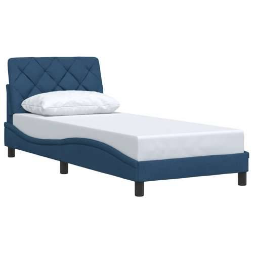 Okvir za krevet bez madraca plava 90x190cm od tkanine - Plava 90 x 190 cm Cijena
