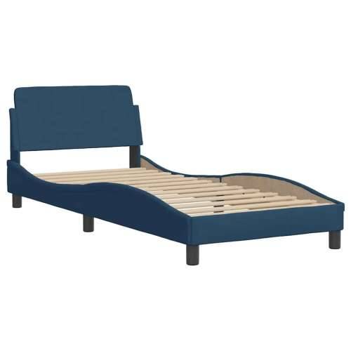 Okvir za krevet bez madraca plava 90x190cm od tkanine - Plava 90 x 190 cm Cijena