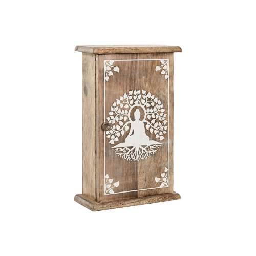 Ormar za ključeve Home ESPRIT Bijela Prirodno 18 x 7,5 x 28 cm Cijena