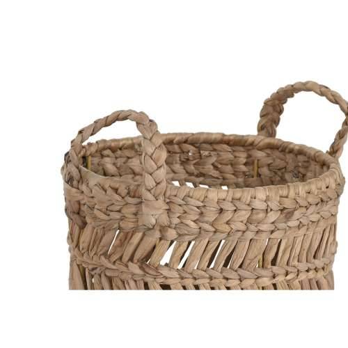 Set košara Home ESPRIT Prirodno Metal Prirodno vlakno (3 Dijelovi) Cijena