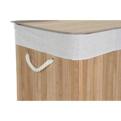 Košara za prljavo rublje Home ESPRIT Bijela Prirodno Bambus 140 L 60 x 40 x 60 cm Cijena