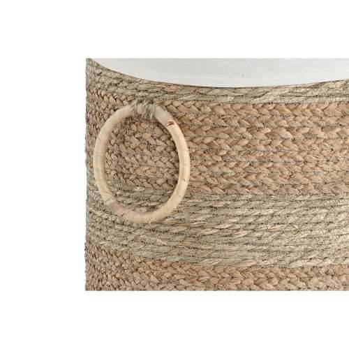 Set košara Home ESPRIT Krema Prirodno Morska trava Tropsko (2 Dijelovi) Cijena