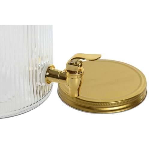 Raspršivač vode Home ESPRIT zlatan Metal Kristal 5,5 L 18 x 23,5 x 30 cm Cijena