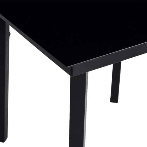 Vrtna garnitura - 5-dijelni vrtni blagovaonski set sivi od poliratana - Siva 140 x 70 x 74 cm 4 Cijena