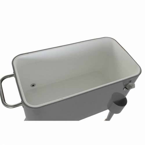 Frižider DKD Home Decor S kotačima Siva Tamno sivo Čelik polipropilen 56 L 74 x 43 x 80 cm (74 x 43 x 80 cm) Cijena