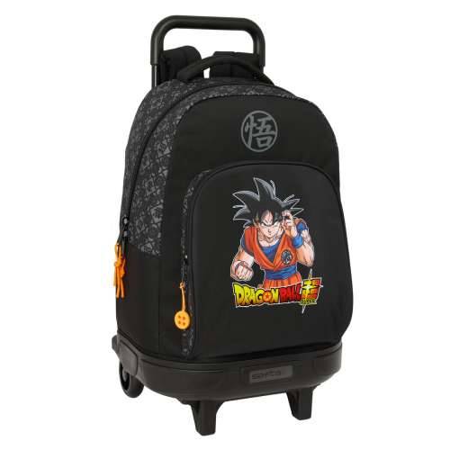 Školski Ruksak s Kotačima Dragon Ball Combat Crna 33 x 45 x 22 cm Cijena