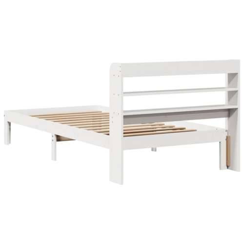 Okvir kreveta s uzglavljem bez madraca bijeli 90x200 cm - Bijela 90 x 200 cm Cijena