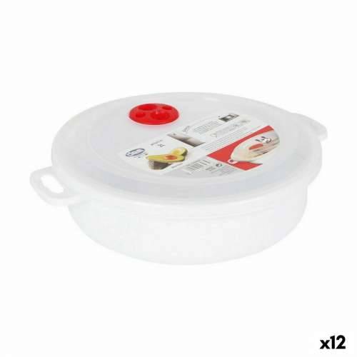 Okrugla Kutija za Ručak s Poklopcem Dem 2 L (12 kom.) Cijena
