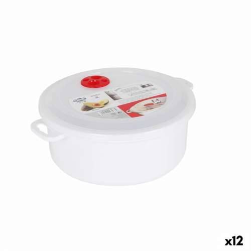 Kutija za Ručak s Poklopcem za Mikrovalnu Pećnicu Dem 3 L 28 x 23 x 10 cm (12 kom.) Cijena