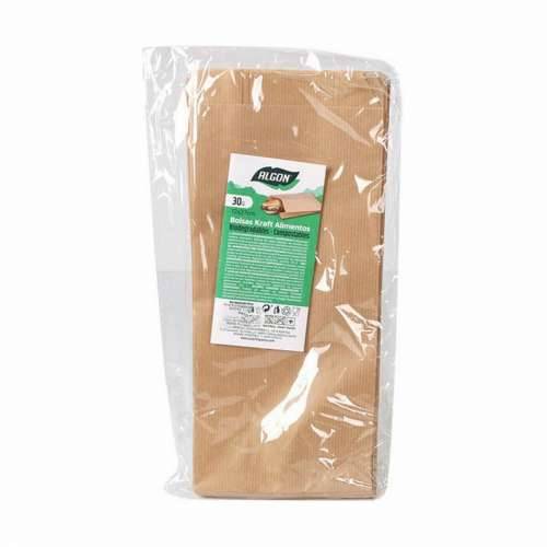 Torba za Sendvič Algon kraft papir 27 x 12 cm Jednokratne 30 Dijelovi (24 kom.) Cijena