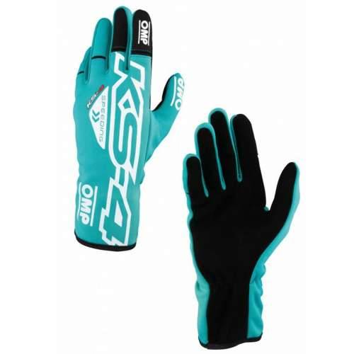 Karting Gloves OMP KS-4 Zelena Cijena